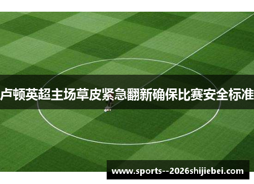 卢顿英超主场草皮紧急翻新确保比赛安全标准